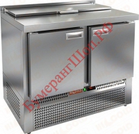 Стол холодильный для салатов HiCold SLE2-11GN - БумерангШоп.РФ - Всё для торговли и общепита