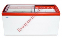 Морозильный ларь МЛГ-600 (красный) - БумерангШоп.РФ - Всё для торговли и общепита