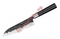 Нож сантоку Samura Blacksmith SBL-0095C/Y - БумерангШоп.РФ - Всё для торговли и общепита