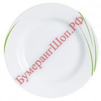 Тарелка обеденная ARC Toronto 24 см (зеленый декор) - БумерангШоп.РФ - Всё для торговли и общепита