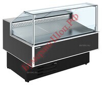 Витрина холодильная CRYSPI Gamma Quadro SN FISH 1200 LED (с боковинами) - БумерангШоп.РФ - Всё для торговли и общепита