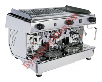 Кофемашина Royal Vallelunga 4GR Semiautomatic Boiler 27LT голубая - БумерангШоп.РФ - Всё для торговли и общепита