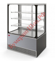 Холодильная витрина Veneto VS-0,95 Cube (нерж.) - БумерангШоп.РФ - Всё для торговли и общепита