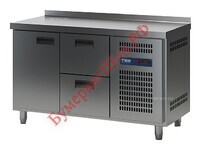 Стол холодильный ТММ СХСБ-2/1Д-3Я (1390x600x870) - БумерангШоп.РФ - Всё для торговли и общепита