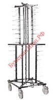 Тележка для тарелок Paderno 60х60х179 см - БумерангШоп.РФ - Всё для торговли и общепита