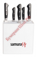 Подставка для ножей Samura Hypercube KBH-101W/K - БумерангШоп.РФ - Всё для торговли и общепита