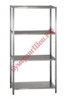 Стеллаж полочный СПЛб Base 1200x400x2000 - БумерангШоп.РФ - Всё для торговли и общепита