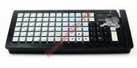 Программируемая POS-клавиатура Posiflex KB-6600U-B (без ридера МК) - БумерангШоп.РФ - Всё для торговли и общепита
