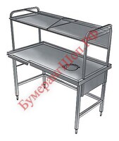 Стол для сортировки посуды Electrolux Professional BHST1708R (865336) - БумерангШоп.РФ - Всё для торговли и общепита