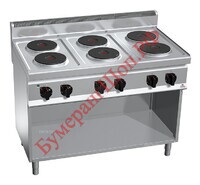 Плита электрическая Berto's E7P6M - БумерангШоп.РФ - Всё для торговли и общепита