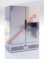 Шкаф холодильный Italfrost ШН 0,98-3,6 (S1400D M inox) (агрегат внизу) - БумерангШоп.РФ - Всё для торговли и общепита