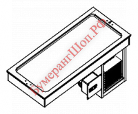 Прилавок холодильный Kovinastroj (Kogast) SR-BH-4-150 - БумерангШоп.РФ - Всё для торговли и общепита