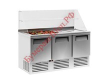 Холодильный стол для салатов T70 M2salGN-2 0430 - БумерангШоп.РФ - Всё для торговли и общепита