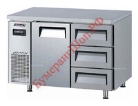 Стол холодильный Turbo air KUR12-3D-3 750 мм - БумерангШоп.РФ - Всё для торговли и общепита