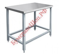 Стол островной СПРО-6-4 (каркас крашеный) - БумерангШоп.РФ - Всё для торговли и общепита