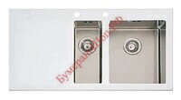 Кухонная мойка Imenza Instinct 1 1/2B 1D белая - БумерангШоп.РФ - Всё для торговли и общепита