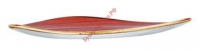 Тарелка сервировочная треугольная Churchill Stonecast 31,1 см (красная) - БумерангШоп.РФ - Всё для торговли и общепита